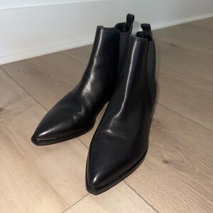 Marc Fisher Black Ankle Boots